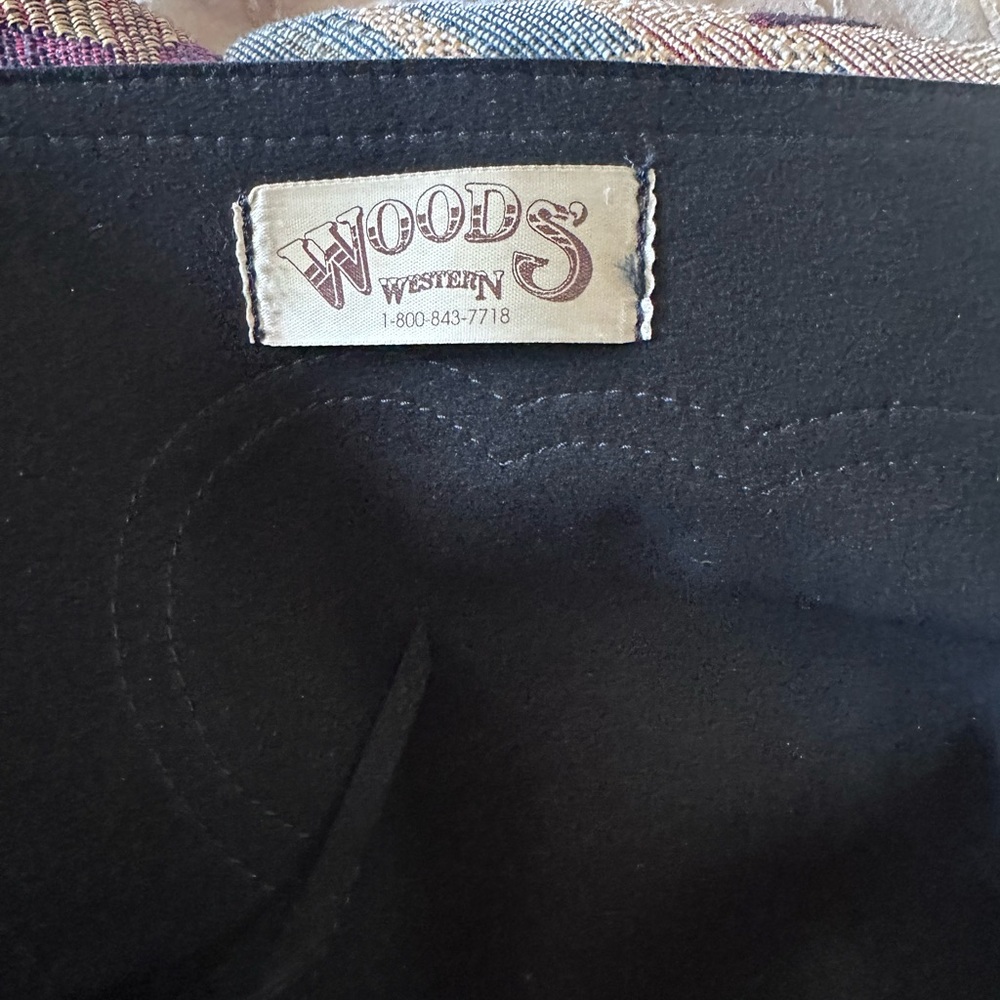 Woods' Western Chaps with Fringe